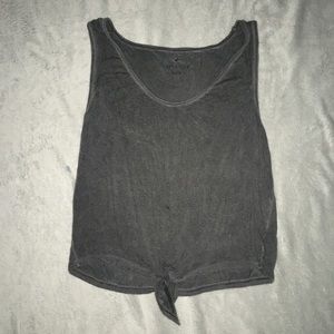 GREY KNOTTED, SOFT AND SEXY AMERICAN EAGLE TANK